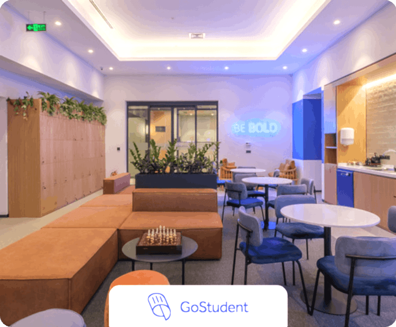 Kolektif House iş ortaklarından GoStudent'nin promosyonel logo görseli