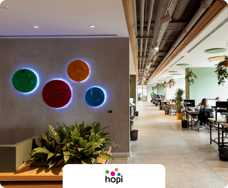 Kolektif House iş ortaklarından Hopi'nin promosyonel logo görseli