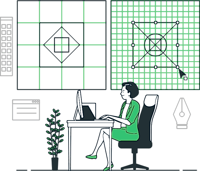 Kolektif House mimari tasarım çözümleri için ızgara düzen tasarımı.